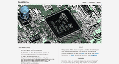 Desktop Screenshot of algotopia.com