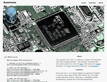 Tablet Screenshot of algotopia.com